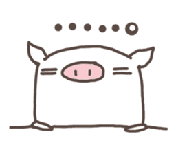 Jane pig Ginseng (Life) sticker #7225455