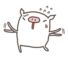 Jane pig Ginseng (Life) sticker #7225458