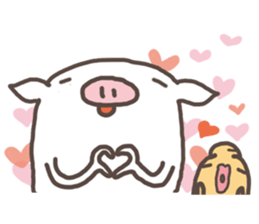 Jane pig Ginseng (Life) sticker #7225459