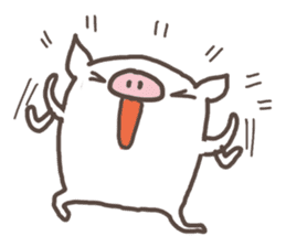 Jane pig Ginseng (Life) sticker #7225462