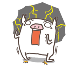 Jane pig Ginseng (Life) sticker #7225468