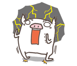 Jane pig Ginseng (Life) sticker #7225468