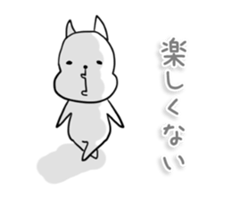 SAD DOG sticker #7225834