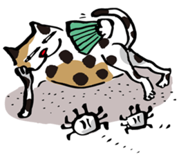 Cat's wonderland sticker #7225925