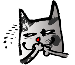 Cat's wonderland sticker #7225927