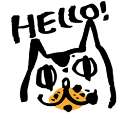 Cat's wonderland sticker #7225934