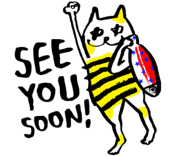 Cat's wonderland sticker #7225937