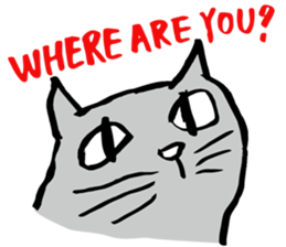 Cat's wonderland sticker #7225938