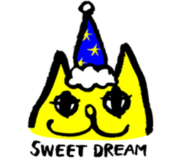 Cat's wonderland sticker #7225943