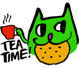 Cat's wonderland sticker #7225953