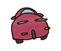 Cute Bordeaux Car sticker #7226651