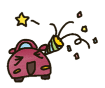 Cute Bordeaux Car sticker #7226676