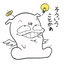 pure god sticker #7226897