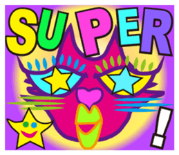 SHOCKING PINKiee the Cat <English Ver.3> sticker #7227294