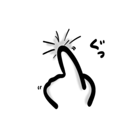 Bear of Eyebrows 3 sticker #7227375