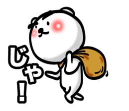 Bear of Eyebrows 3 sticker #7227407