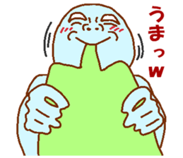 Balloon and blue man sticker #7227462