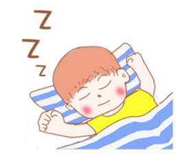 Healing boy sticker #7227498