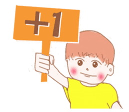 Healing boy sticker #7227501