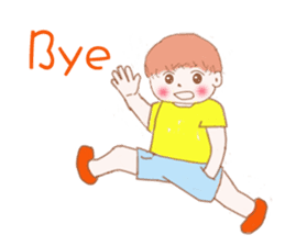 Healing boy sticker #7227514