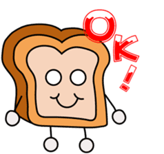 B Toast's World sticker #7227638