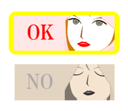 Girl in A Raincoat 3 sticker #7227788