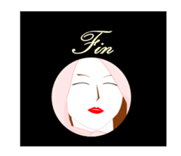 Girl in A Raincoat 3 sticker #7227807