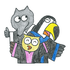 Lawyer Wolfie & Friends - Lawyer at Work