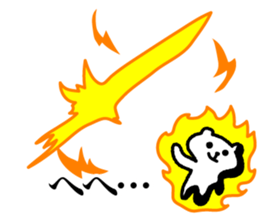 Awakening bear sticker #7228572