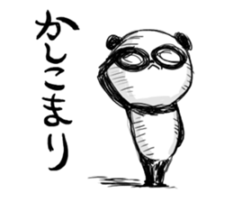 PANDA STYLE sticker #7229041