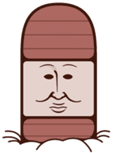 Earthworm person sticker #7229138