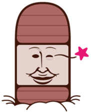 Earthworm person sticker #7229139