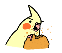your honey cockatiel sticker #7229436