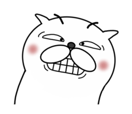 funny cats will make you happy. sticker #7229700