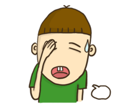 Yearn man (EN) sticker #7230371