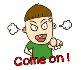 Yearn man (EN) sticker #7230374