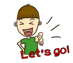 Yearn man (EN) sticker #7230379