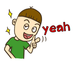 Yearn man (EN) sticker #7230382