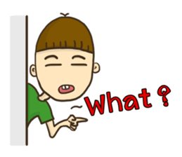 Yearn man (EN) sticker #7230390