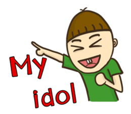 Yearn man (EN) sticker #7230406