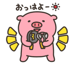Anko-Chan of the pig3 sticker #7230648