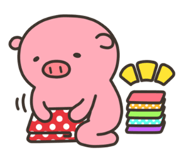 Anko-Chan of the pig3 sticker #7230663