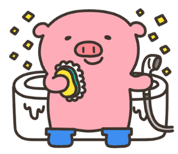 Anko-Chan of the pig3 sticker #7230666