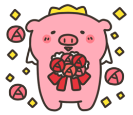 Anko-Chan of the pig3 sticker #7230672