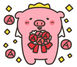 Anko-Chan of the pig3 sticker #7230672