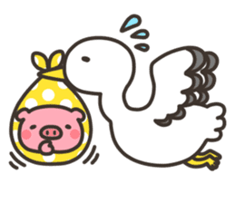 Anko-Chan of the pig3 sticker #7230674