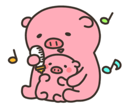 Anko-Chan of the pig3 sticker #7230675