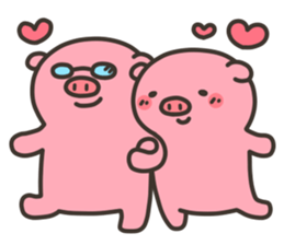 Anko-Chan of the pig3 sticker #7230677