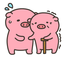 Anko-Chan of the pig3 sticker #7230679