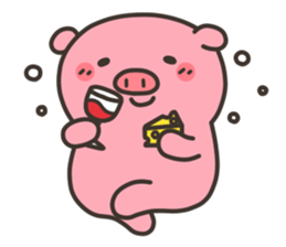 Anko-Chan of the pig3 sticker #7230681